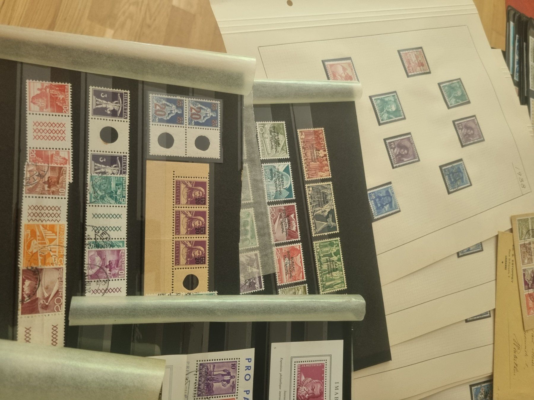 Tous les timbres: Posten nur Schweizer Briefmarken- ab Rayon – D'occasion à Gümligen par Geniusbuy 5