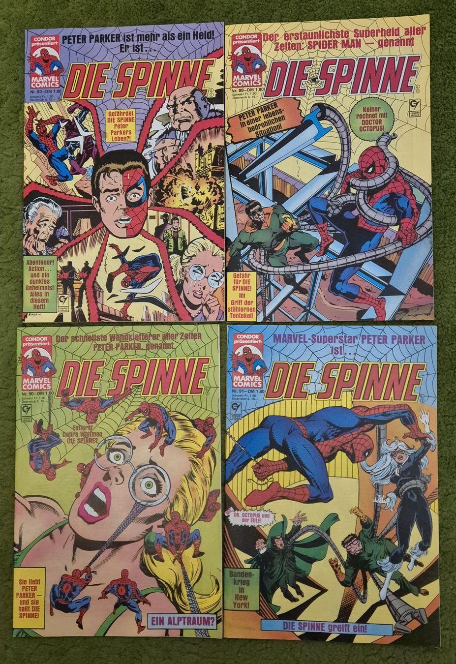 Fumetti: Die Spinne / Marvel Comics / Condor Verlag / 11 Hefte – Usato da Chur venduto da Schaf_60 1