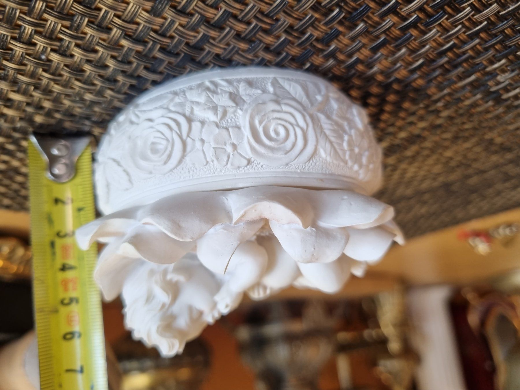 Tutte le decorazioni: Schmuckdose mit Engel auf Blume – Usato da Scharnachtal venduto da devin03 2