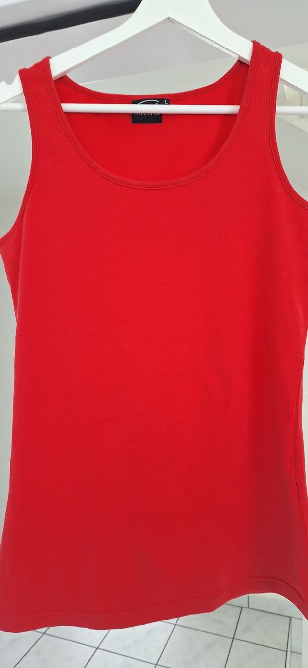 Top: Damen Trägershirt Gr. L – Usato da Schwyz venduto da cla_8w6t