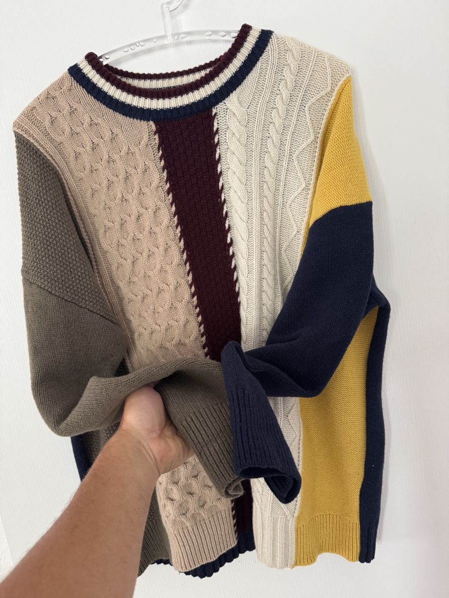 Gant Pullover & Sweatshirts: Gant Woole Pullover Patchwork Grösse M fit XL, new collectio – Gebraucht aus Wetzikon ZH von Jan_wojt 3