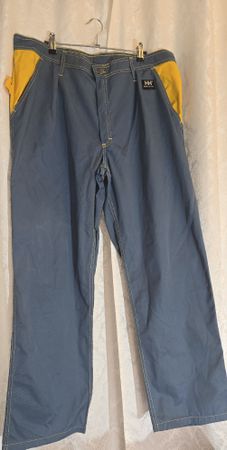 Helly Hansen Arbeitshose blau gelb Grösse C56 neuwertig