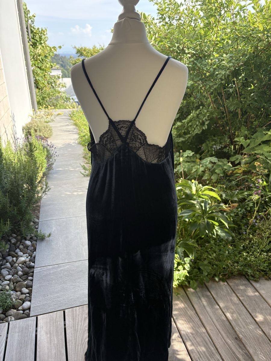 Zadig & Voltaire Vestiti: Samt-Kleid mit Spitze von Zadig & Voltaire – Usato da Rüttenen venduto da Peace61 3