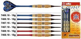 Harrows Corsair Blue Soft Tip Darts  - 18 Gr