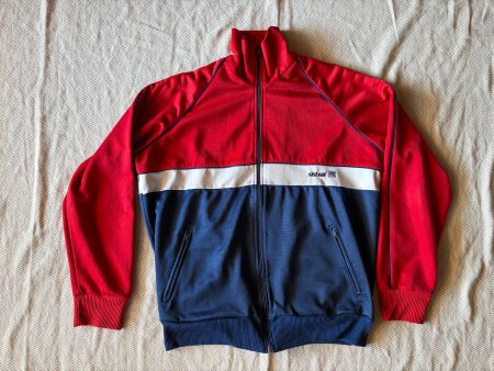 RETRO Sport Jacke - Grösse 6 (ca. M)