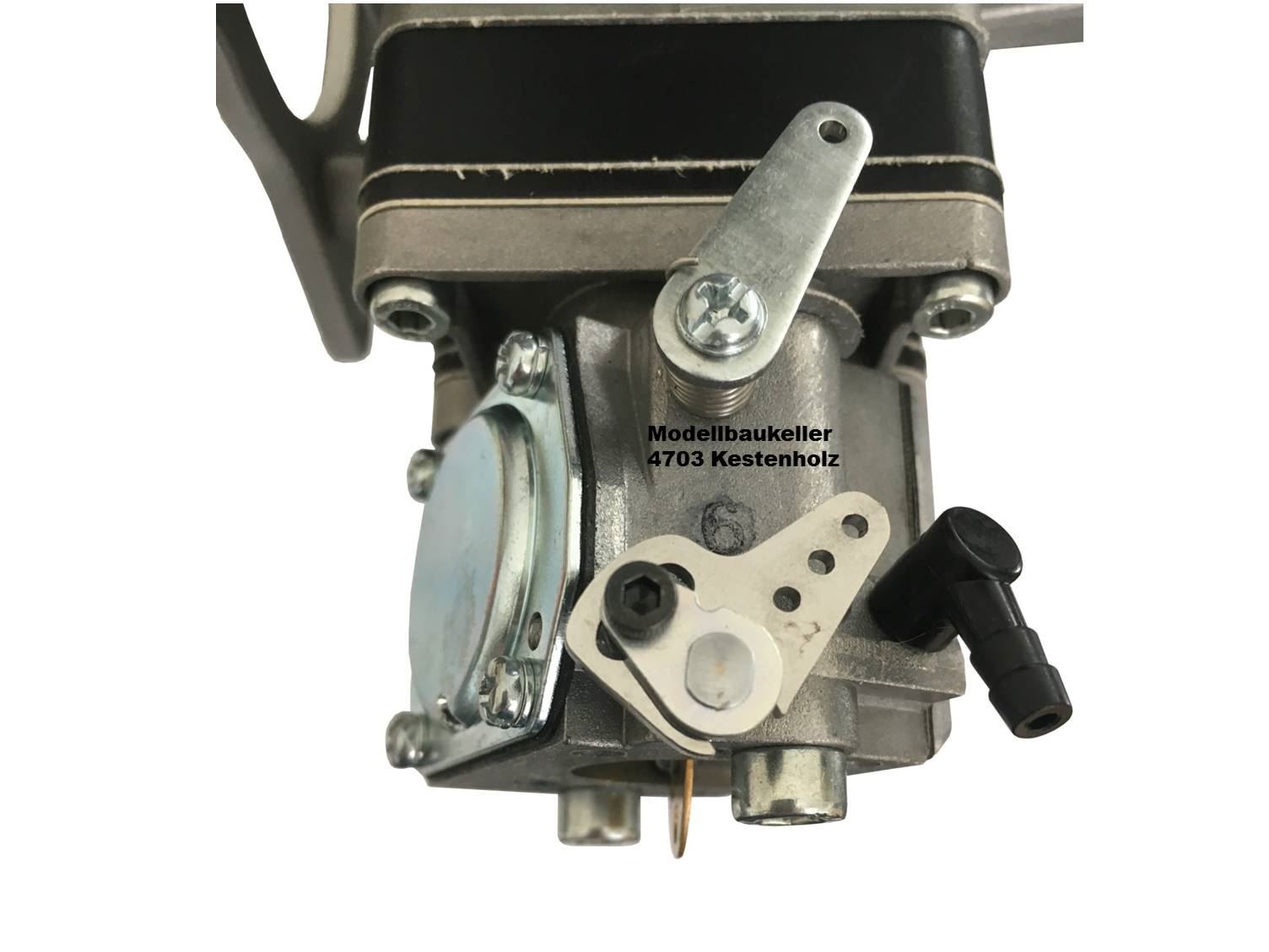 Modellismo RC: Chokeklappenhebel für Boxermotorvergaser – Nuovo e nell'imballaggio originale da Kestenholz venduto da Modellbaukeller 2
