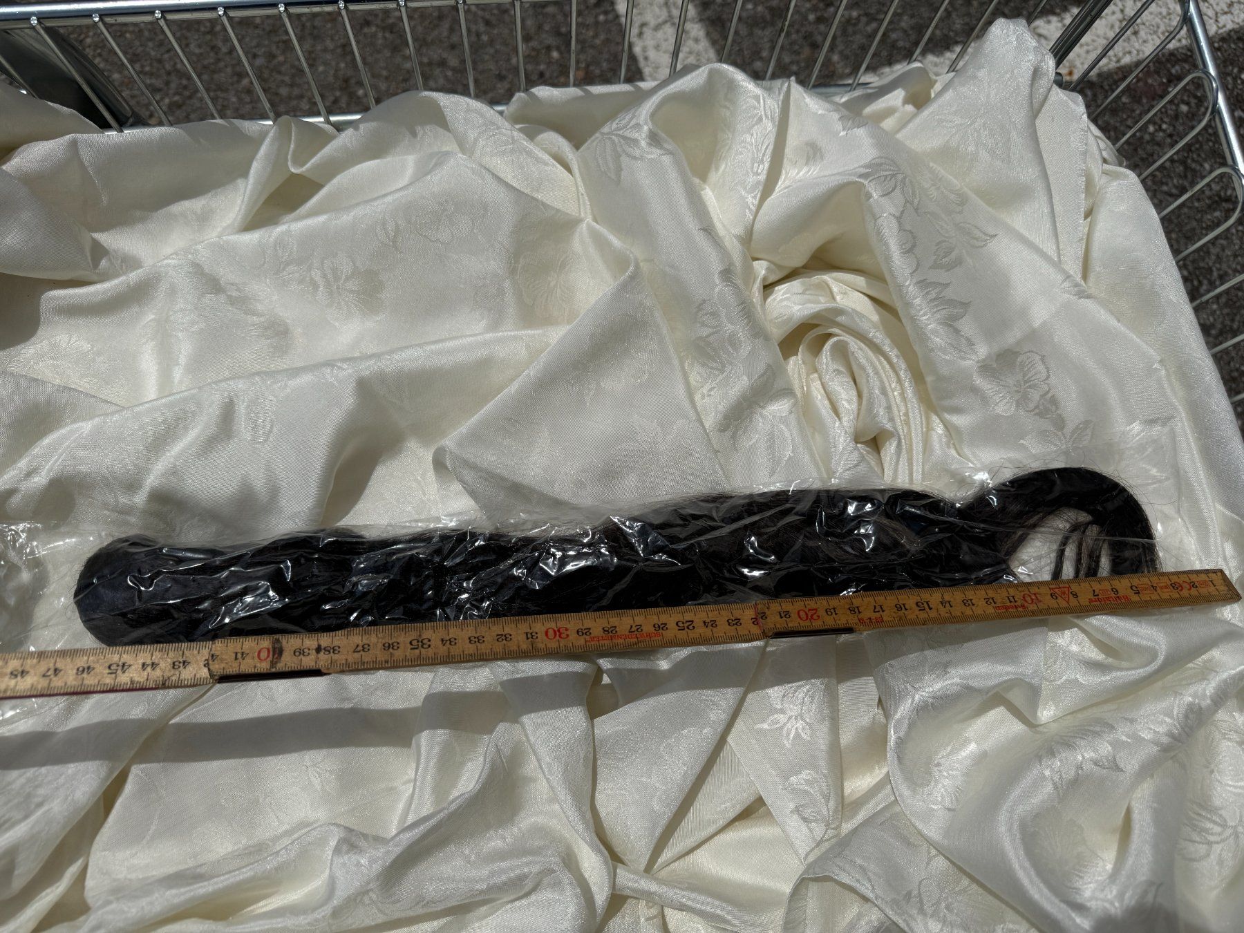 Parrucche: echtes Haar 55cm – Nuovo e nell'imballaggio originale da Vacallo venduto da cri_229f 2