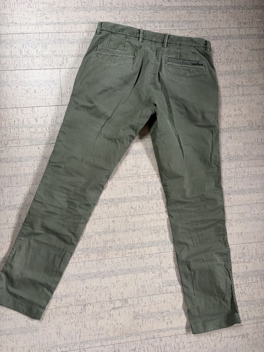 Pantaloni: Stone Island Hose Khaki Gr. 33/32 – Usato da Wattenwil venduto da effe1976 4