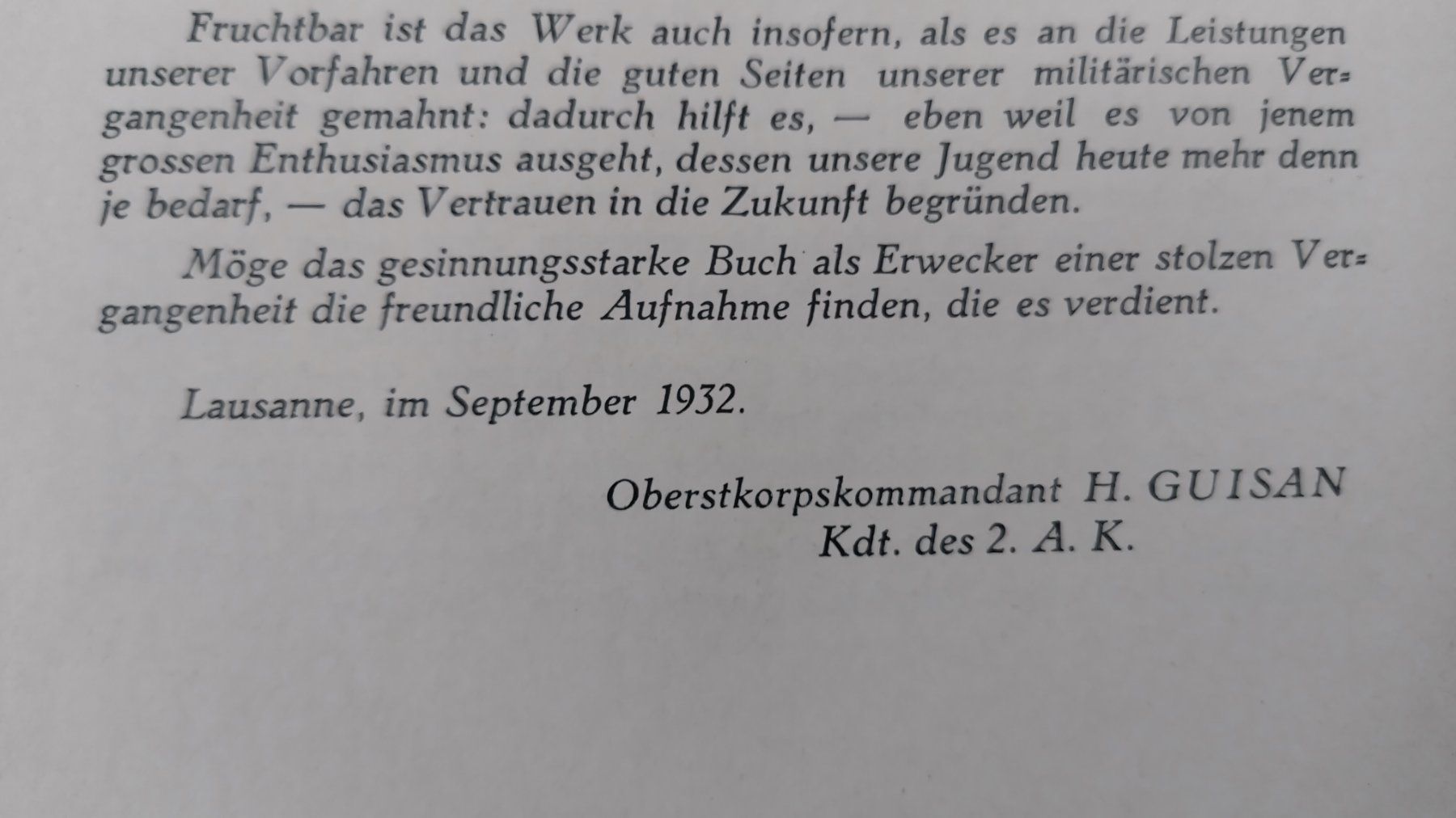 Libri: Schweizer Generäle / Von  Marignano bis 1914 / Buch 1932 – Usato da Bellach venduto da JingleJerry 3