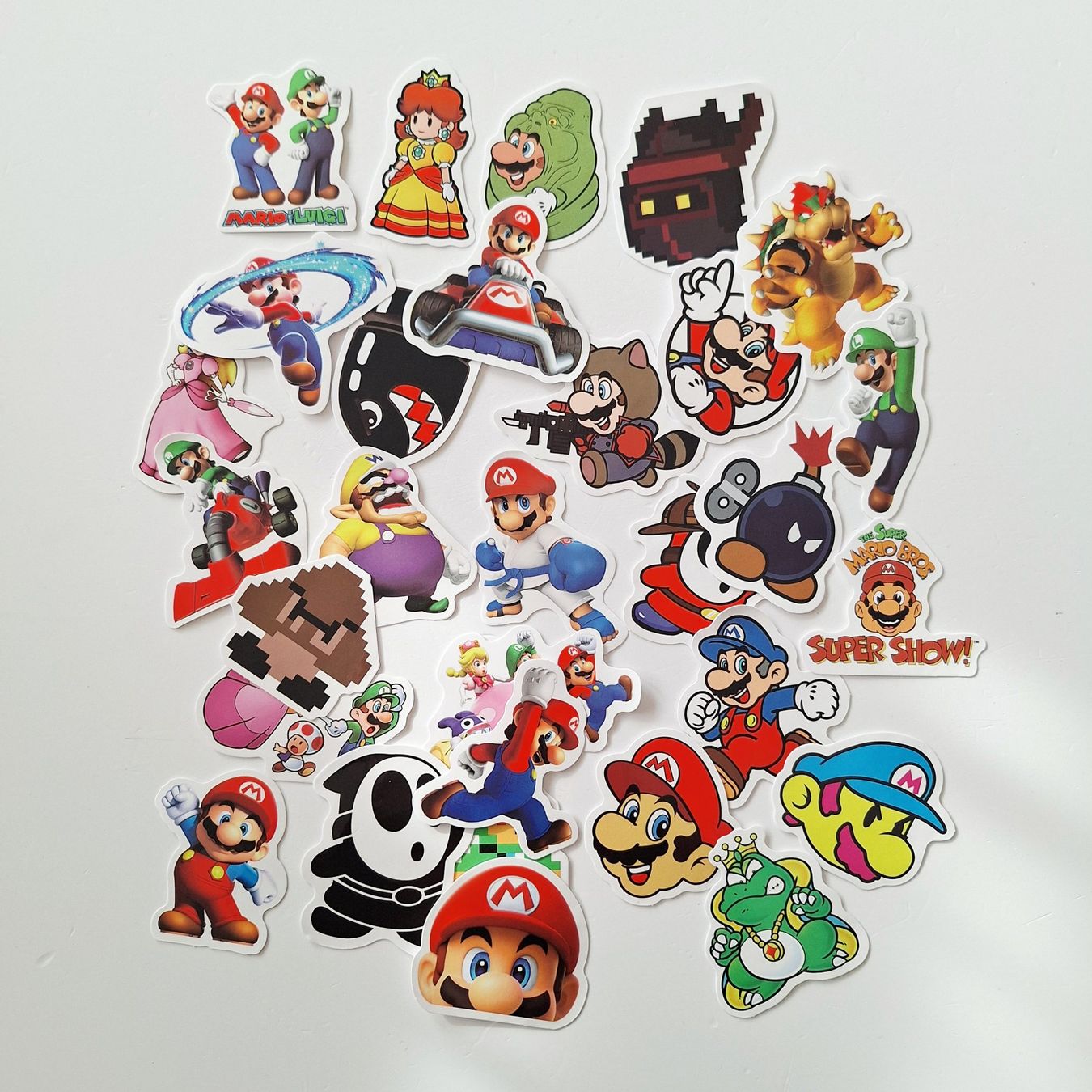 Aufkleber: 30 Aufkleber Sticker - Super Mario Nintendo – Neu und originalverpackt aus Basel von Kunterbunt12