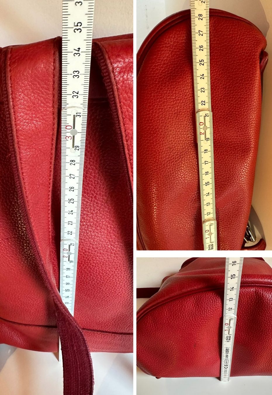 Longchamp Borse da donna: Longchamp sac à dos rouge – Usato da Bernex venduto da euma1976 8