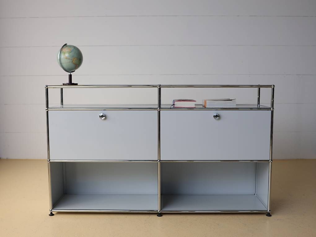 USM Scaffali: USM Haller Sideboard 2x2 in Lichtgrau – Usato da Meinisberg venduto da atelier_TILIJA 7