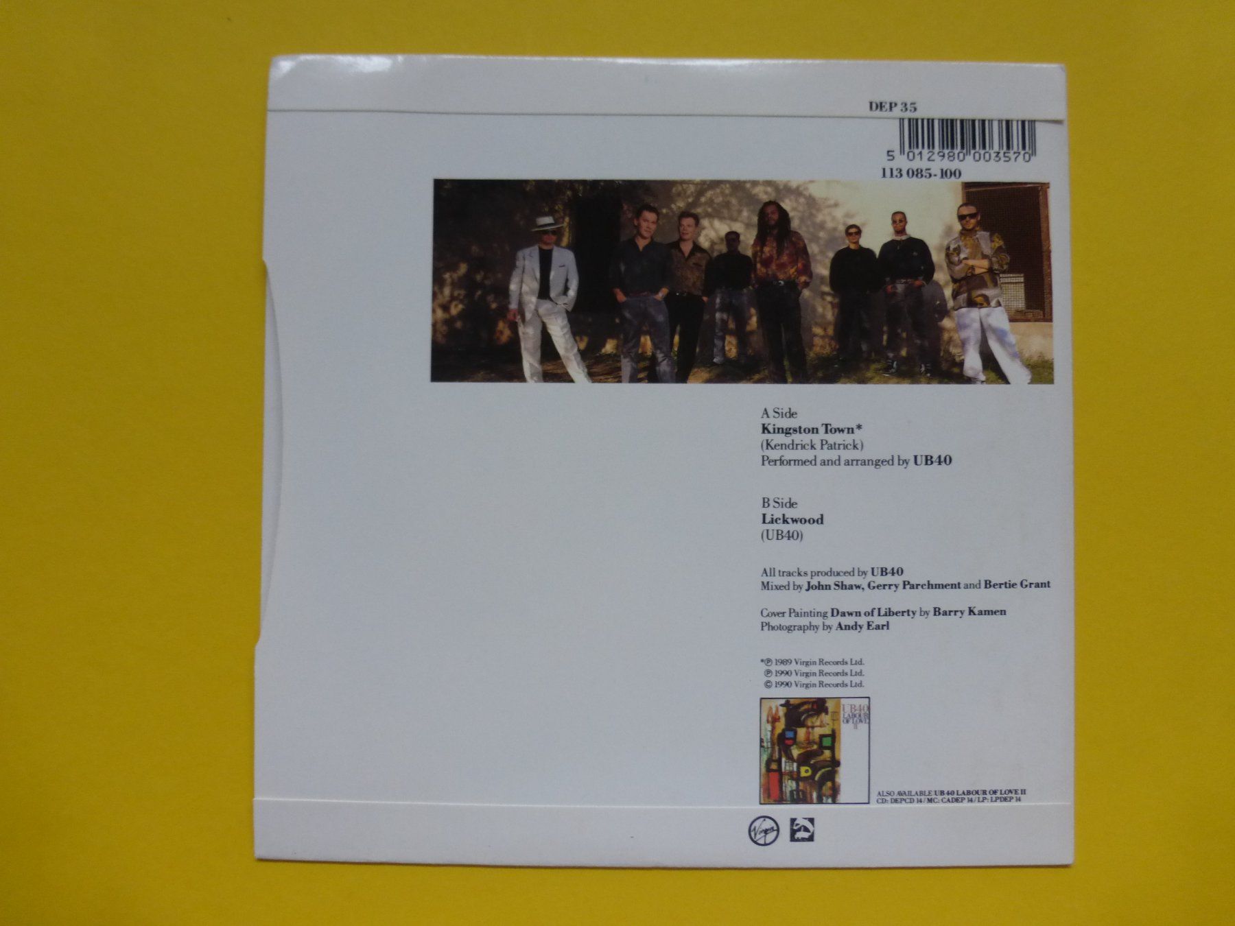 Dischi in vinile: UB40 – Kingston Town – Usato da Zürich venduto da Swiss57 1