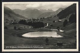 Wildhaus, Schönenbodensee mit Schwimmba