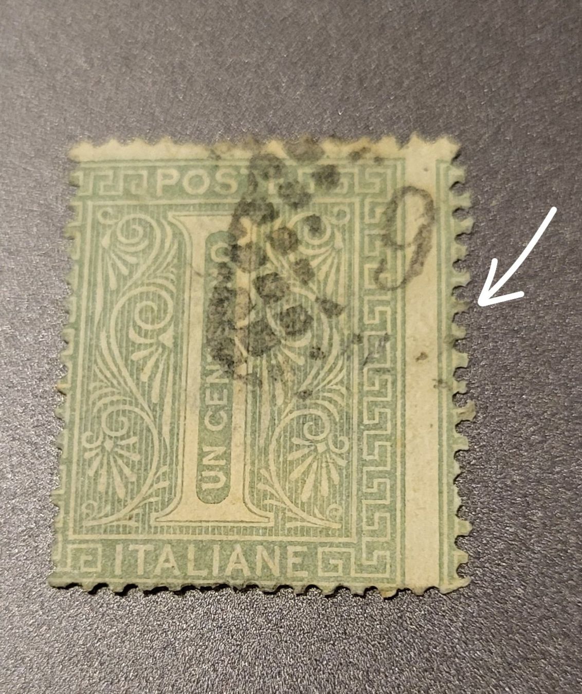 Tutti i francobolli: Italien 1863 abart dezentriert – Usato da St Gallen venduto da Stampsalshobby