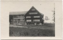 Landwirtschaft/Bauernhaus 1910 Toggenburg/Rheintal?