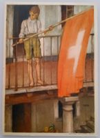 Bundesfeierpostkarte Nr.53b - 1931 - Knabe mit Fahne