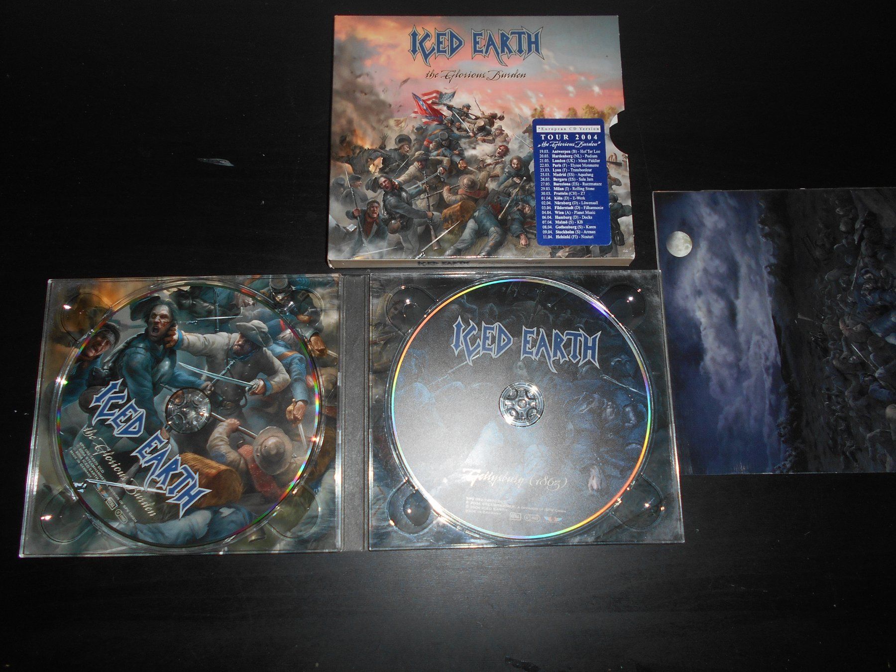 CD: Iced Earth – The Glorious Burden / 2CDs / 2004 / Digi – Usato da Aarberg venduto da witchhunter01 1