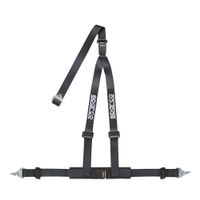 Sparco Tuning ECE Gurt, 3 Punkt, ausklinkbar, schwarz AKTION