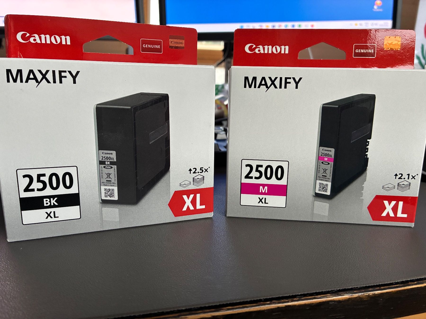 Canon Cartucce per stampanti & toner: original Druckerpatronen Canon Serie MAXIFY – Nuovo e nell'imballaggio originale da Langenthal venduto da Gymo