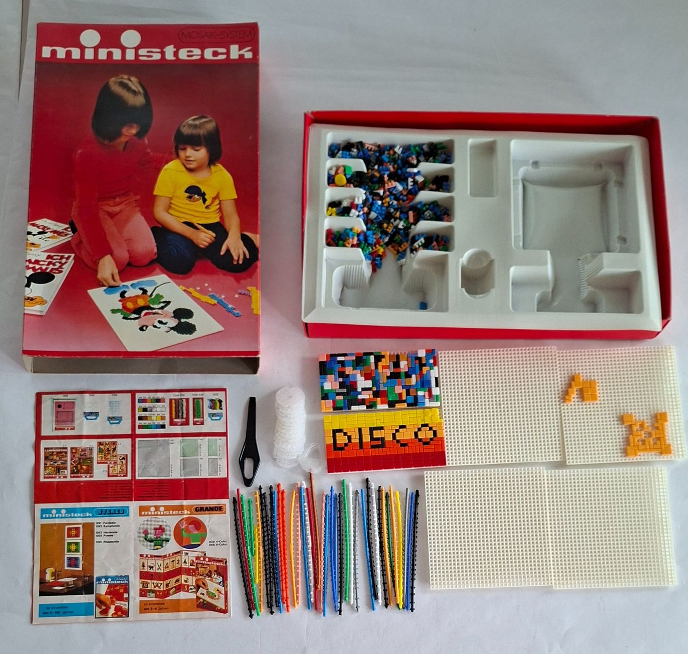 Giochi: Ministeck Original, Vintage mit Vorlage – Usato da Opfikon venduto da Diversamente