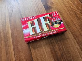 Sony HF 60 C-60HFC Kassette neu