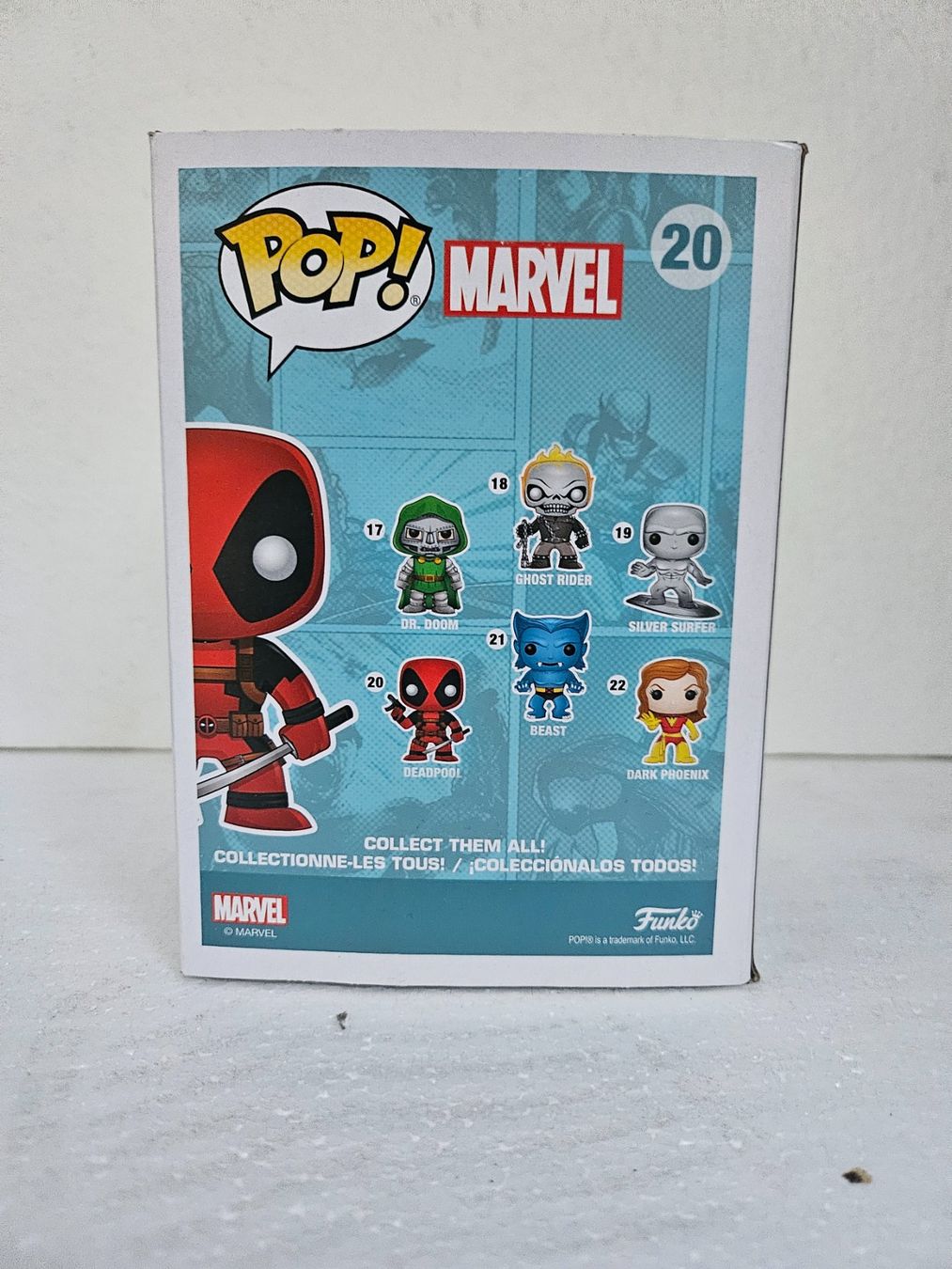 Funko Statuette: Funko Pop MARVEL #20 Deadpool – Nuovo e nell'imballaggio originale da Schneisingen venduto da Ninkasi 1