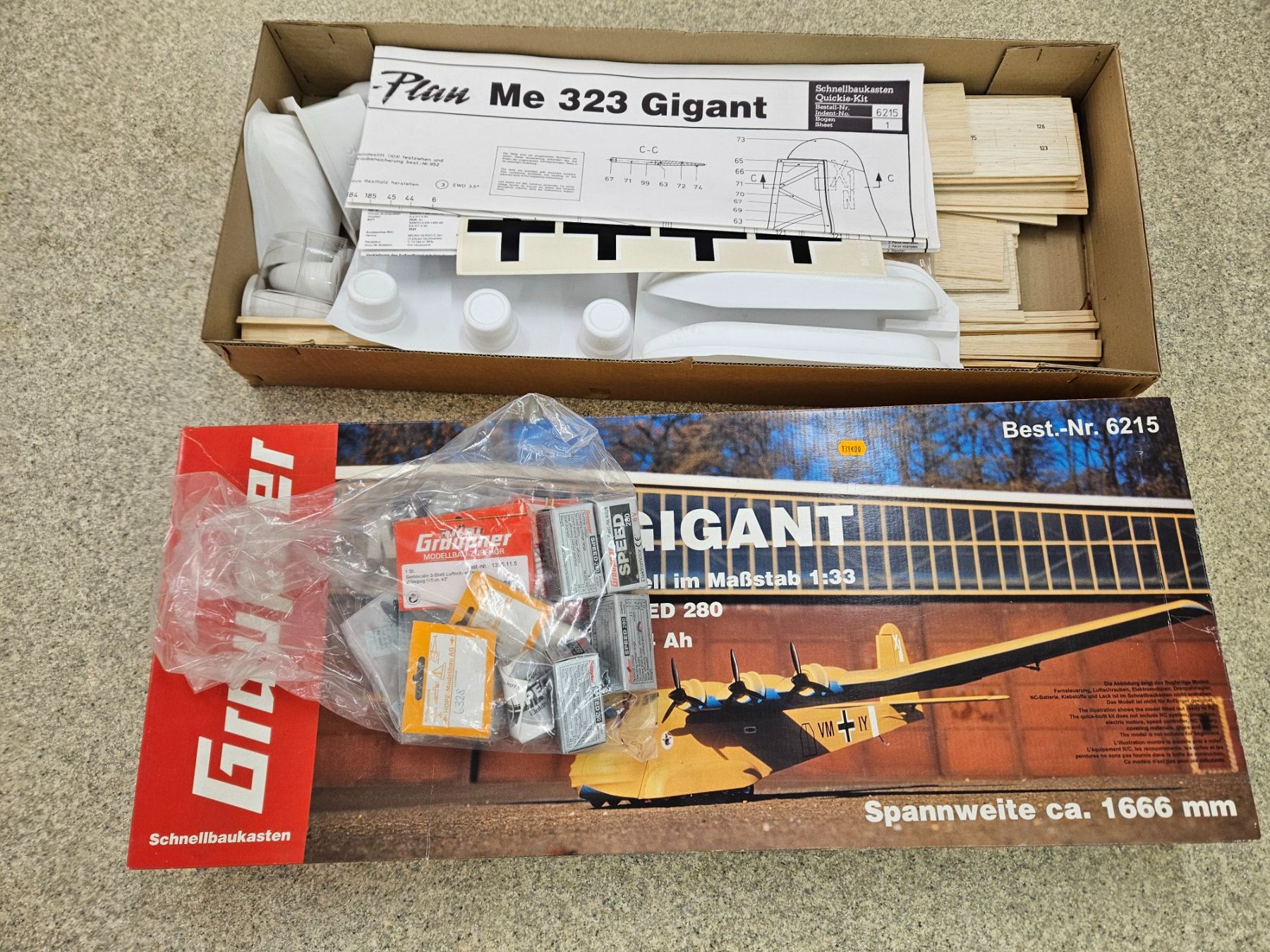 Graupner Modellismo RC: Graupner Me 323 – Nuovo e nell'imballaggio originale da Ettenhausen TG venduto da vectra_16v_turbo