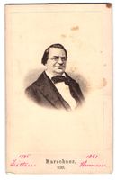 Fotografie Porträt Heinrich Marschner, 