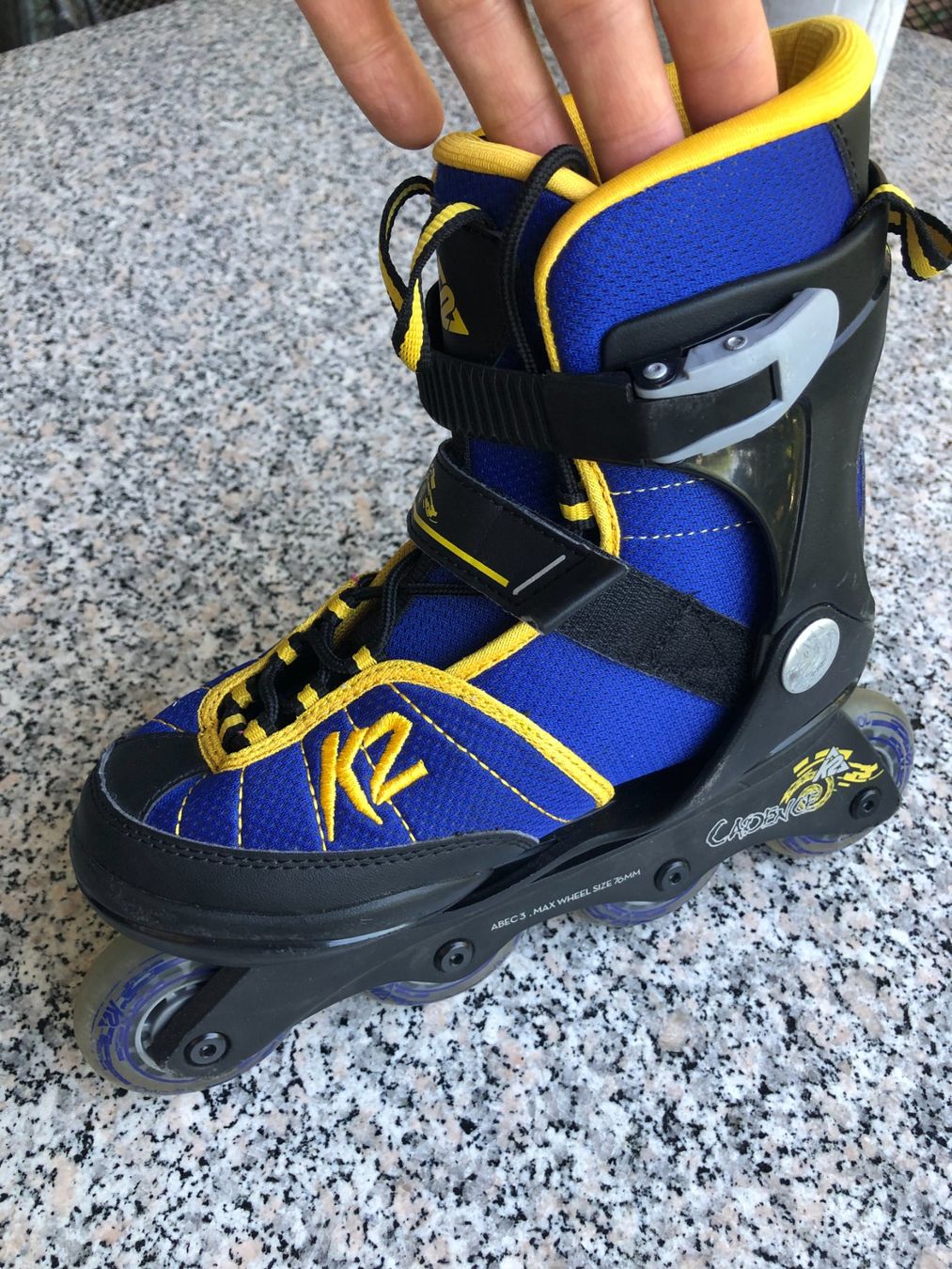 K2 Inline-Skating & Rollschuhe: K2 Inline Skates Grösse 32-37 verstellbar – Gebraucht aus Weiningen ZH von dbuchi