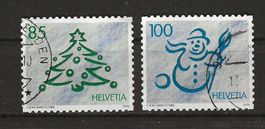 2016 Weihnachtsmarken Z 1612,1613 gebraucht