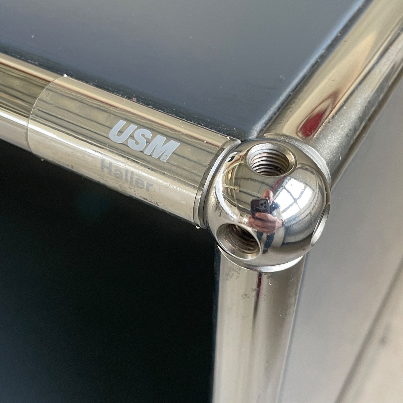 USM Credenze: USM Haller Stereo / Fernseher Möbel - Anthrazit – Usato da Bern venduto da Modern-Era 6