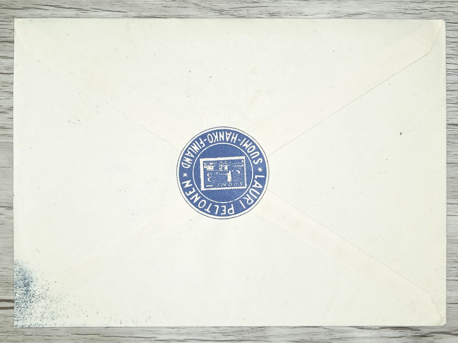 Alle Briefmarken: TR78 Enveloppe + Timbre FINLAND 1948 – Gebraucht aus Cousset von Patrick_Collections 1