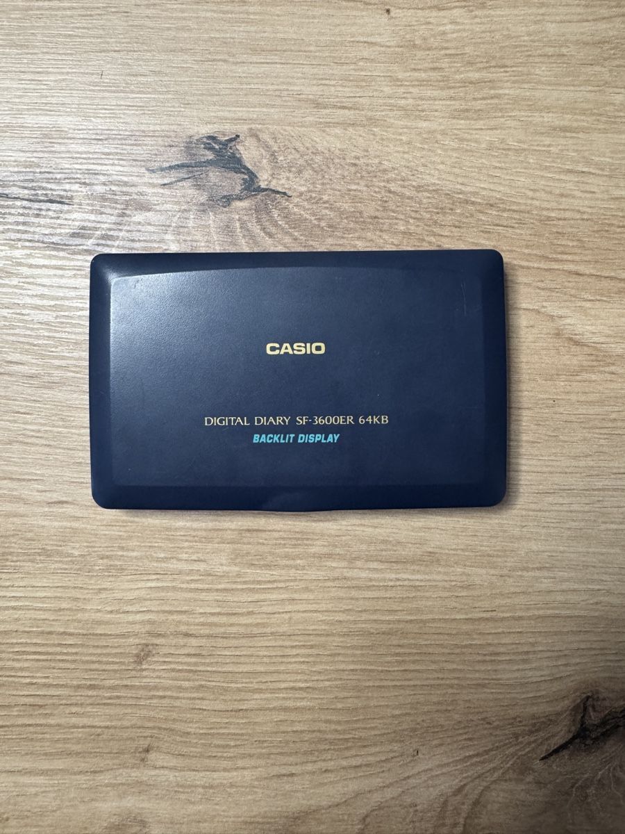 Casio Palmari: Casio SF-3600ER Digitaler Terminplaner/Organizer – Usato da Biberist venduto da etesummer 4