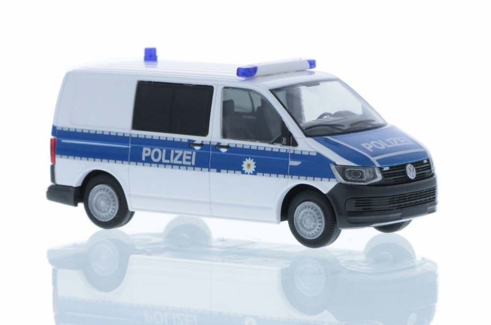 Volkswagen Modellini d'auto: 1:87 Ritze VW T6 Bundespolizei – Nuovo e nell'imballaggio originale da Affoltern am Albis venduto da Modellshop-8910