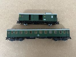 2 Stk Personenwagen DB/DR Märklin