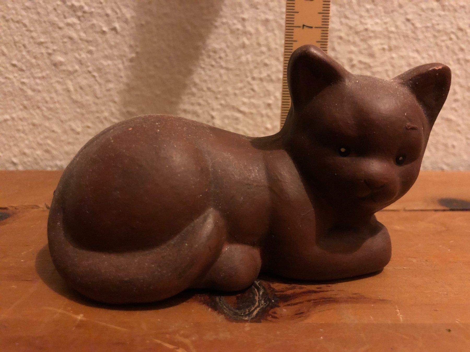 Statuette: Katze aus Ton – Nuovo (secondo la descrizione) da Landquart venduto da interesse63
