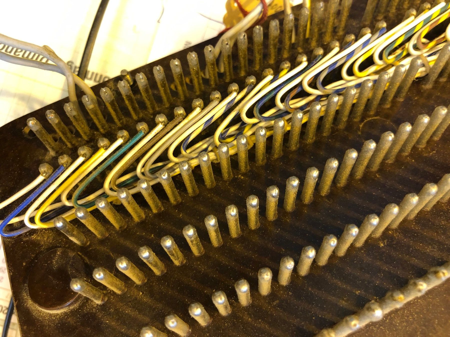 Alimentazione elettrica: Telefonverteiler Lötleiste Klemmenblock – Usato da Hinterkappelen venduto da atomschnee 5