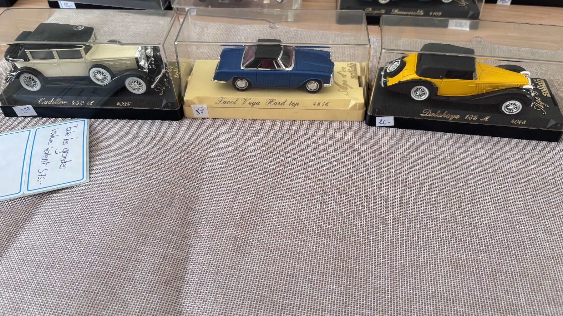 Modellini d'auto: Voitures miniatures de collection lot 21 pieces – Nuovo e nell'imballaggio originale da Courfaivre venduto da Kallaz