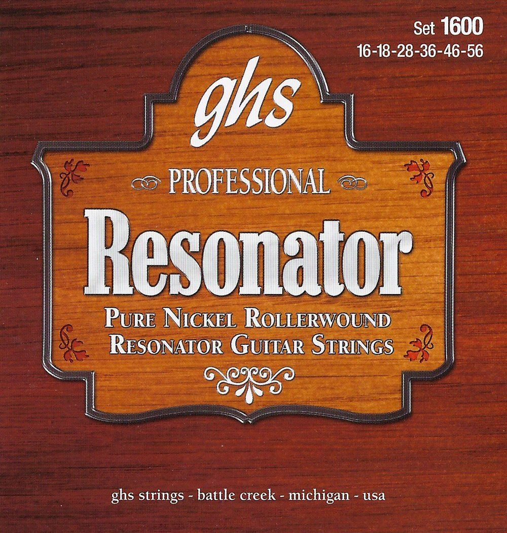 Musikinstrumente: GHS Resonator Guitar Strings Set – Neu und originalverpackt aus Zofingen von Rodeln
