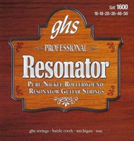 GHS Resonator Guitar Strings Set