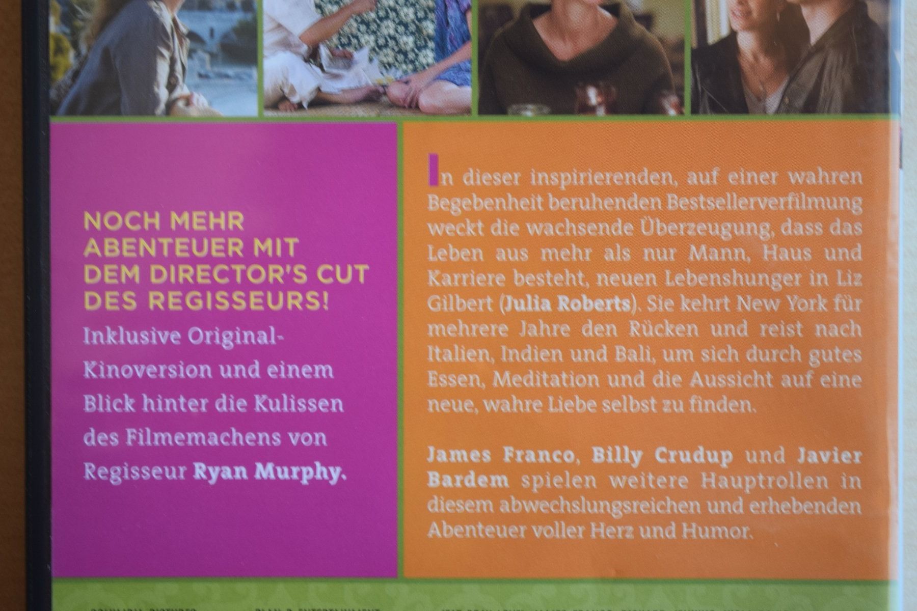 Tutti i DVDs: EAT PRAY LOVE (139) – Usato da Reutigen venduto da DONDON55 2