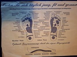 Massierende magnetische Einlegesohlen
