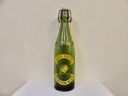 alte Bierflasche BRAUEREI ZUM GURTEN BIER WABERN 1940