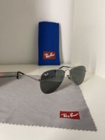 Ray-Ban Aviator Sonnenbrille, Silber, Top Zustand! 😎