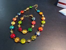 Halskette und Armband Set Frida von ANTICA MURRINA Rainbow