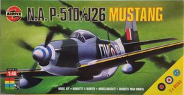 AIRFIX 05104 N.A. P51-D/J26 MUSTANG PLASTIKBAUSATZ 1:48 NOS