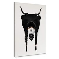 Leinwandbild Bärenkrieger 40x60cm (neu, UVP 86.90 Fr.)