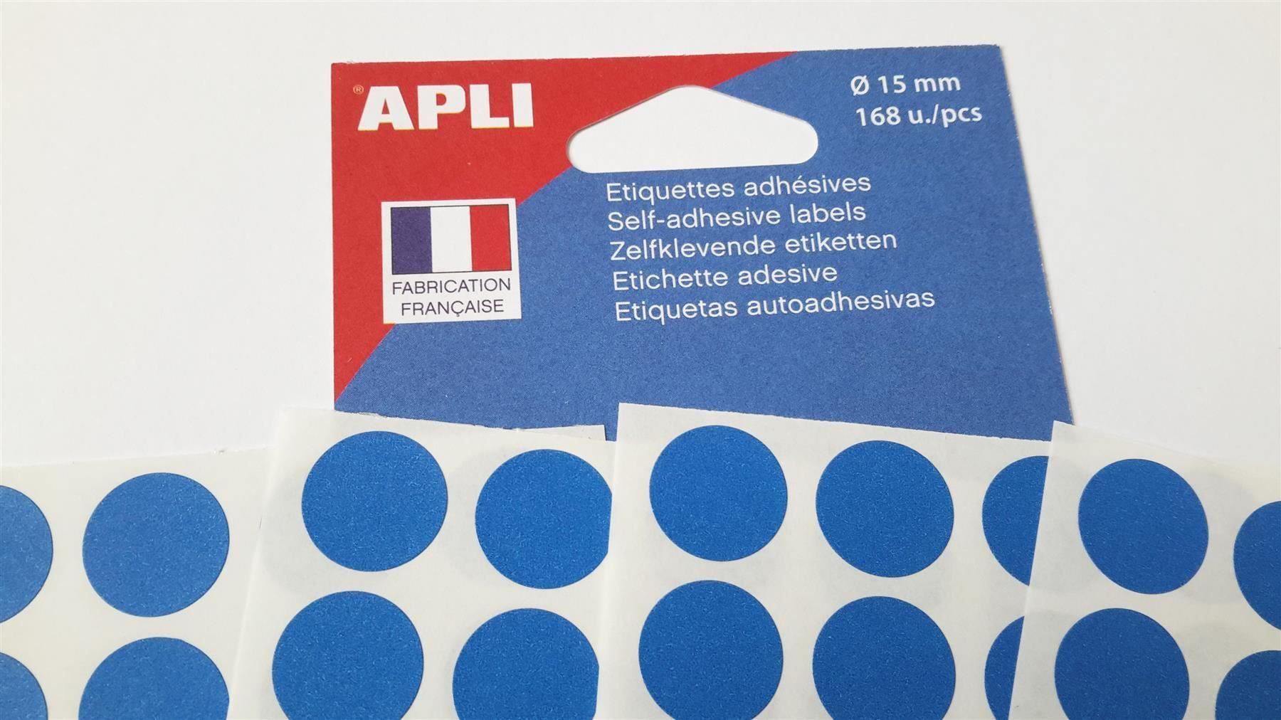 Sticker: Markierungspunkte, blau, 15mm, 168 Stück – Nuovo e nell'imballaggio originale da St. Gallen venduto da cointec 3
