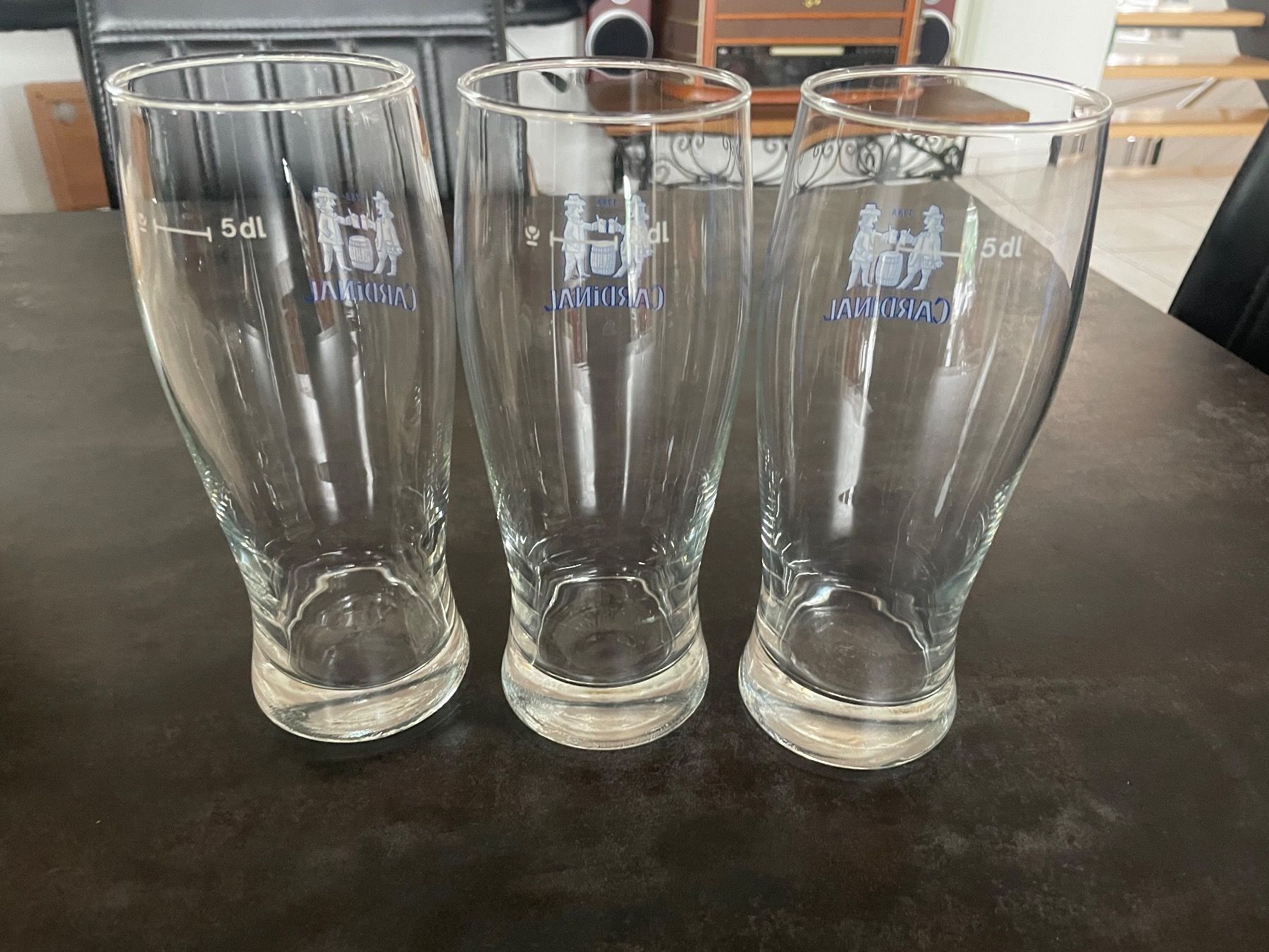 Cardinal Gläser: 3 Verres Vintage Cardinal 5dl – Gebraucht aus Vallamand von Bricbracbroc82 2